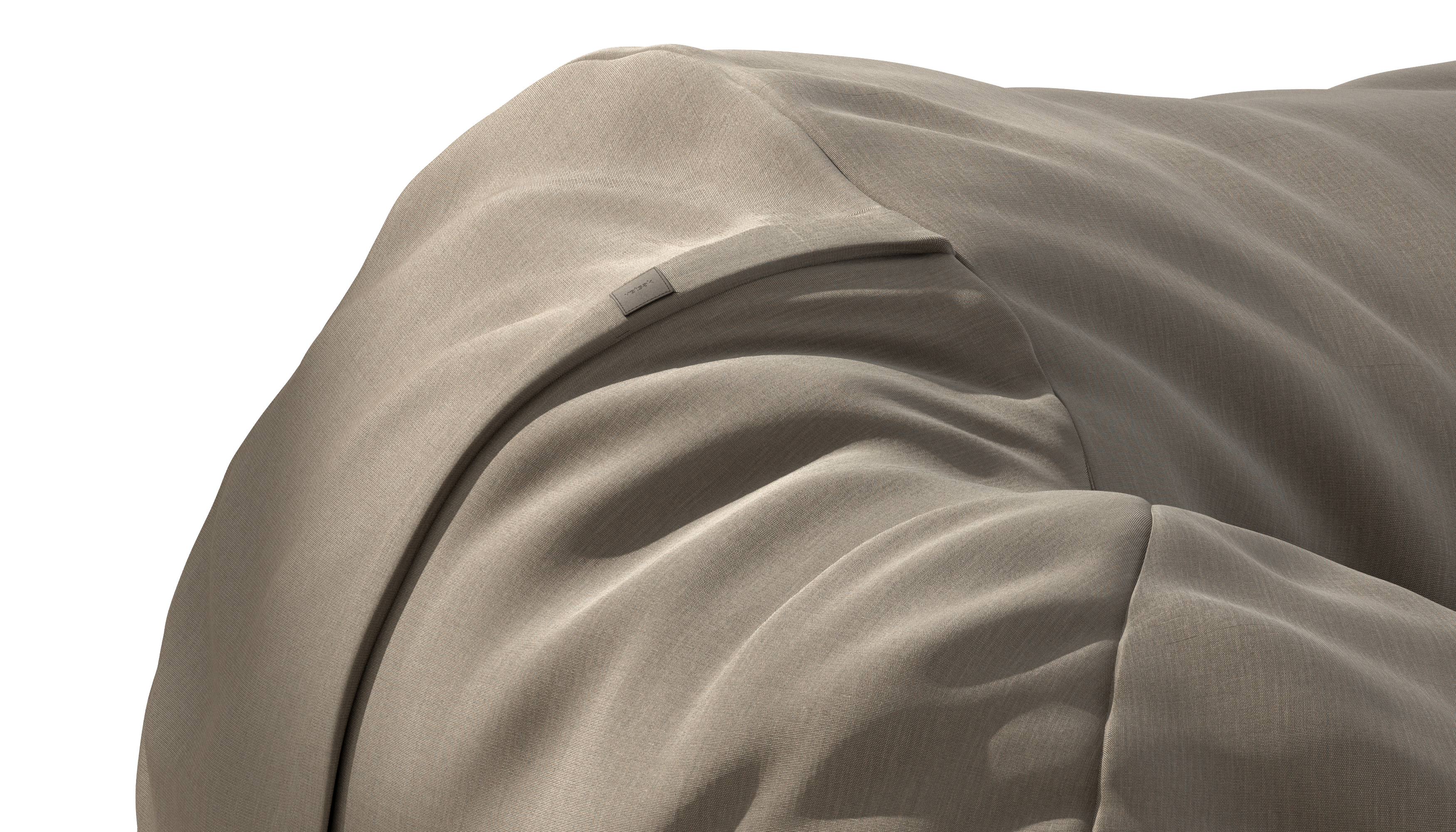 vetsak Beanbag Large pouf Terrain Driftwood da esterno