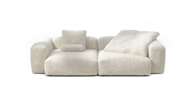 vetsak Sofa Set 02 Large divano crema grande