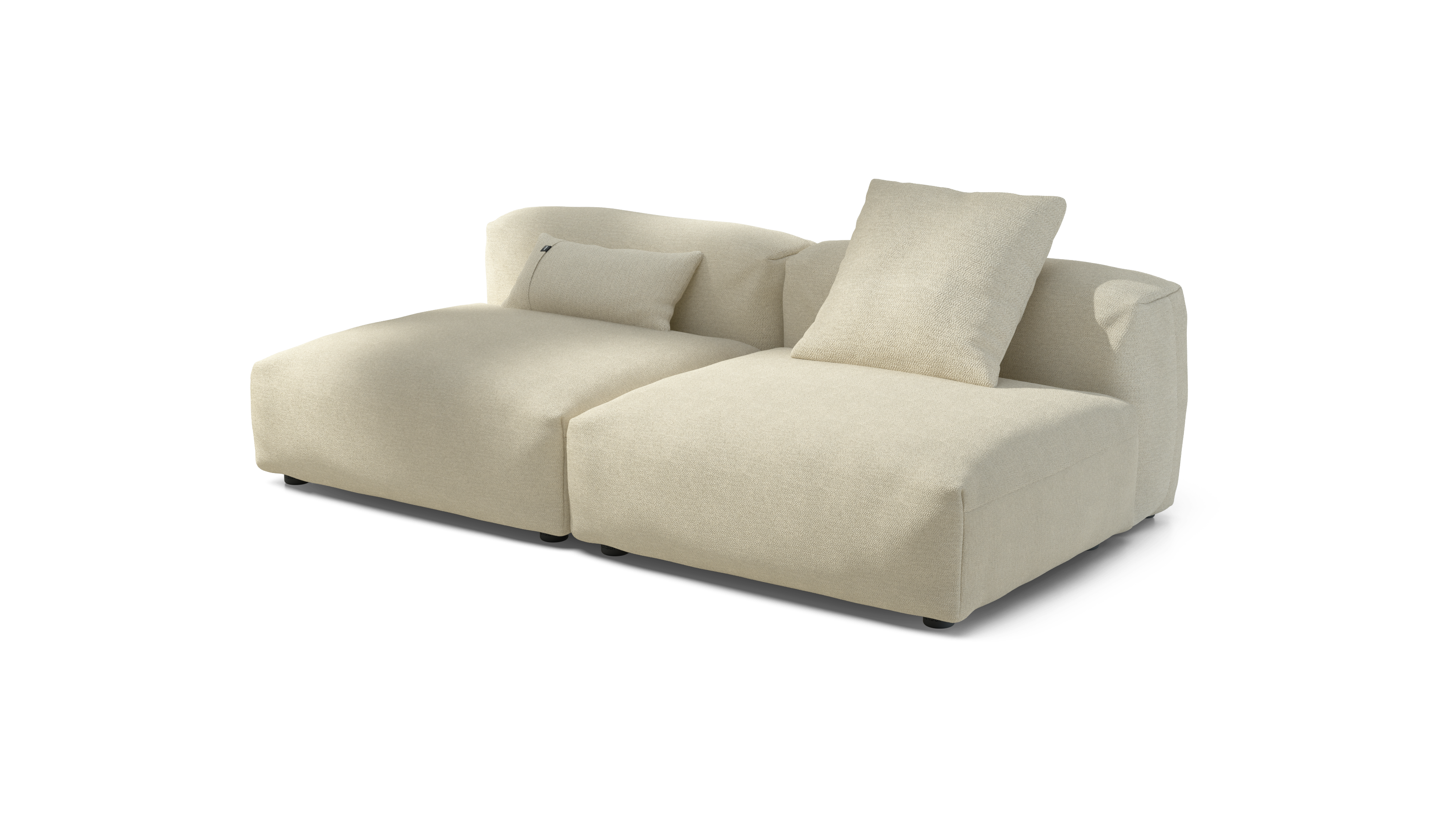vetsak Set 01 Large divano modulare 3,5 posti duna loop