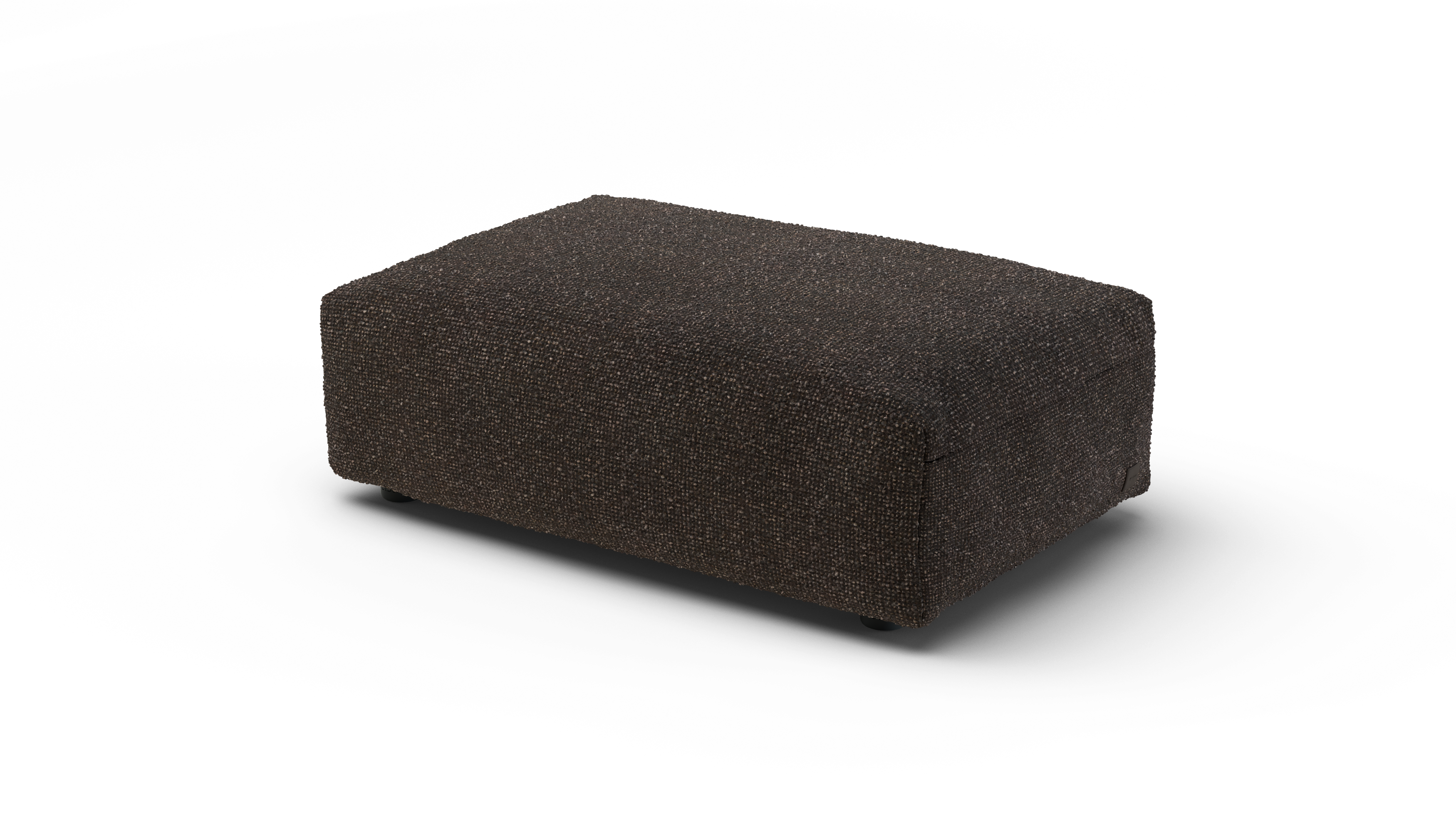 vetsak Sofa Seat Small modulo seduta noce in nub 105x63