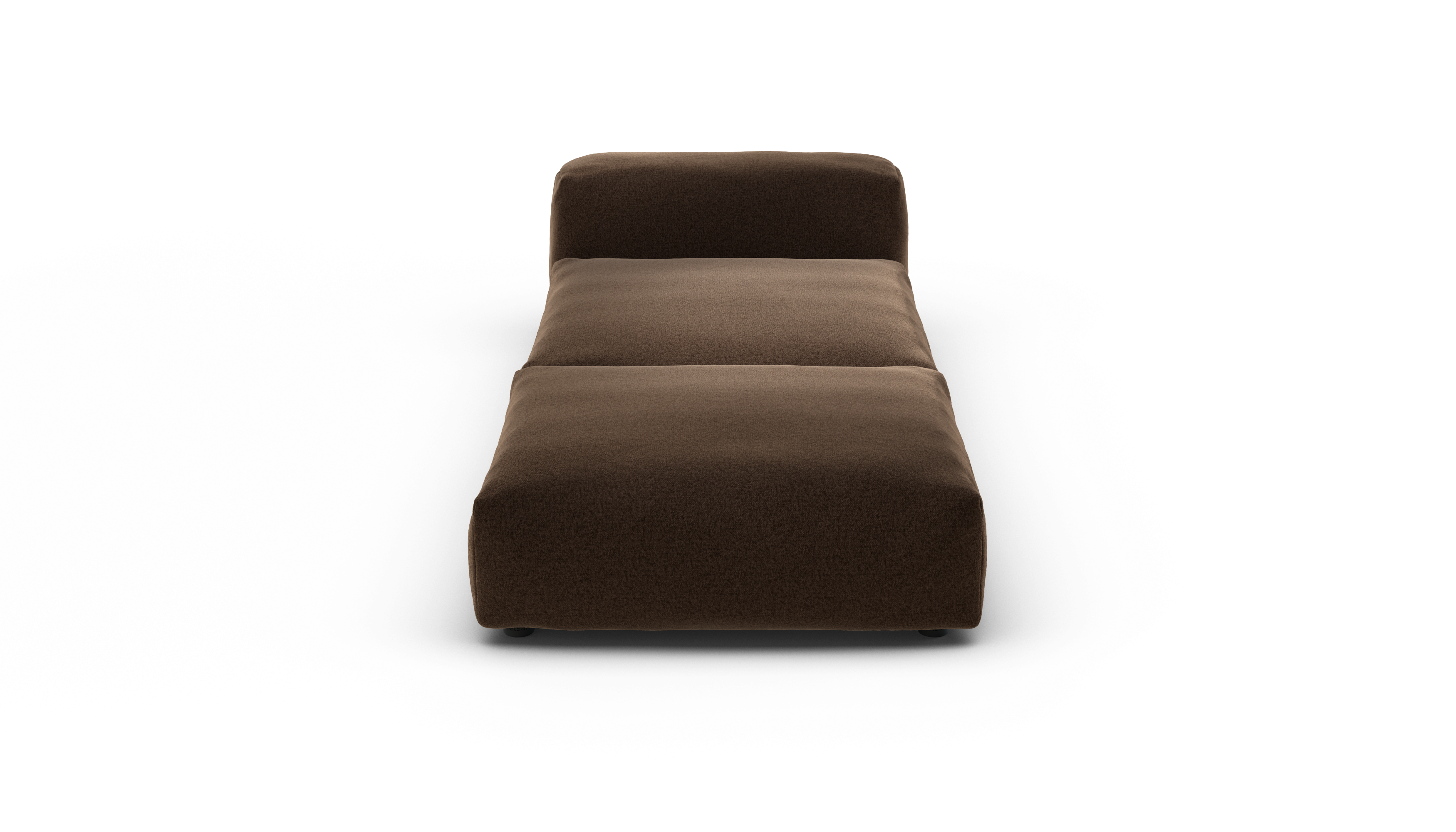 vetsak Set 07 Sun Lounger daybed pebble umber 105x220