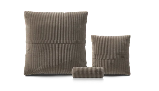 vetsak Pillow Set 2 set 2 cuscini velluto mocca