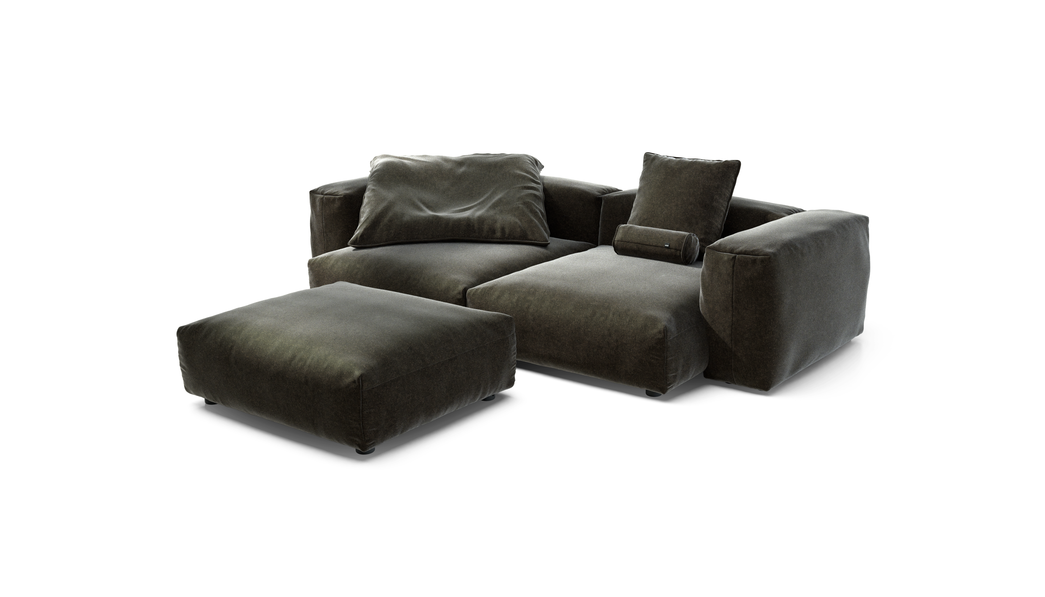 vetsak Sofa Set 03 divano Antracite 272x220 4 posti