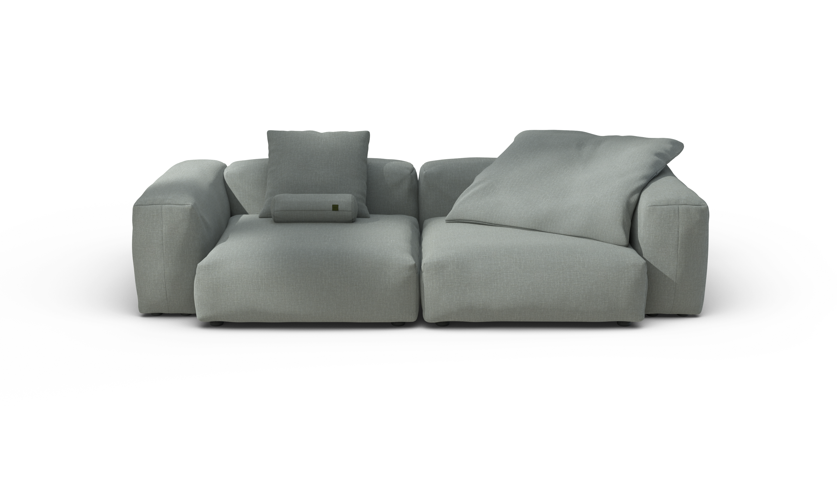 vetsak Sofa Set 02 Large divano modulare Breeze salvia 272x115