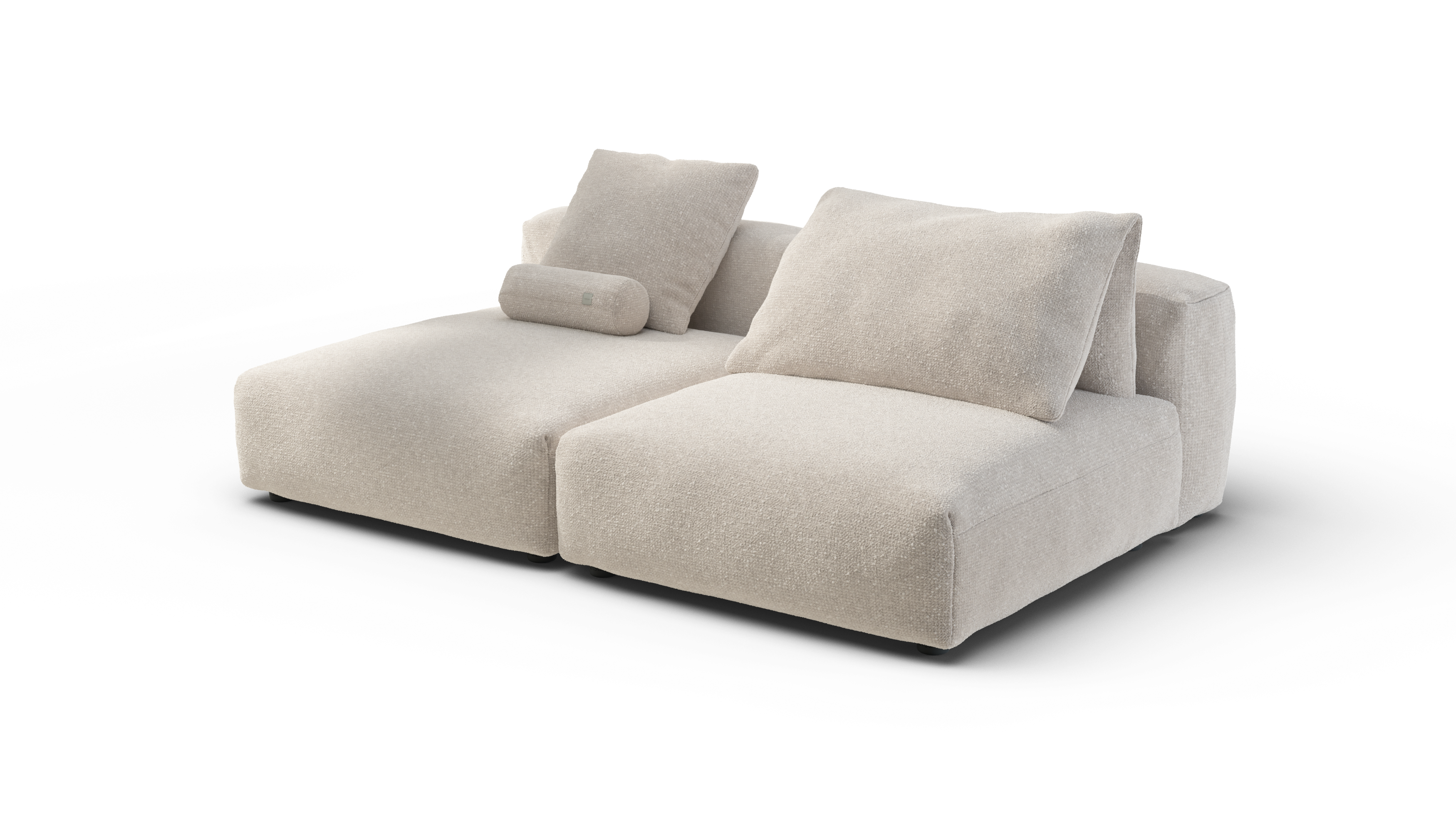 vetsak Sofa Set 01 XLarge divano modulare Nub Creme 4 posti