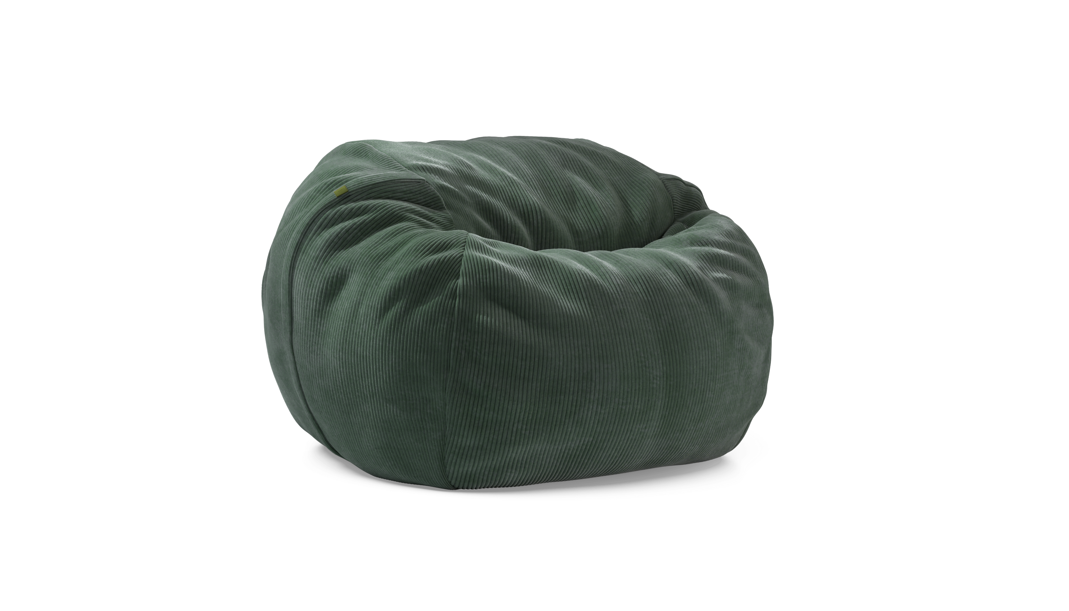 Vetsak Beanbag Medium pouf hunter velluto a coste