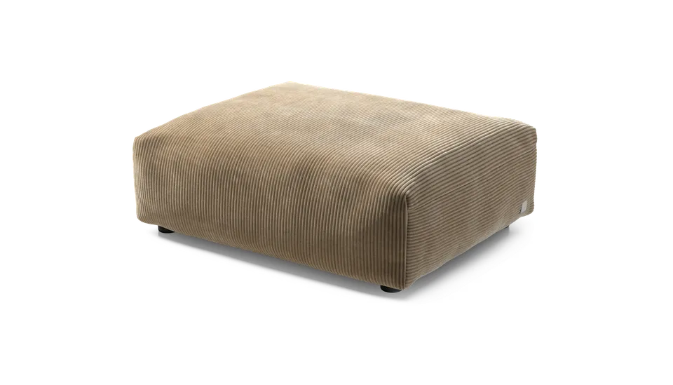vetsak Cover Sofa Seat Large fodera sand velluto coste