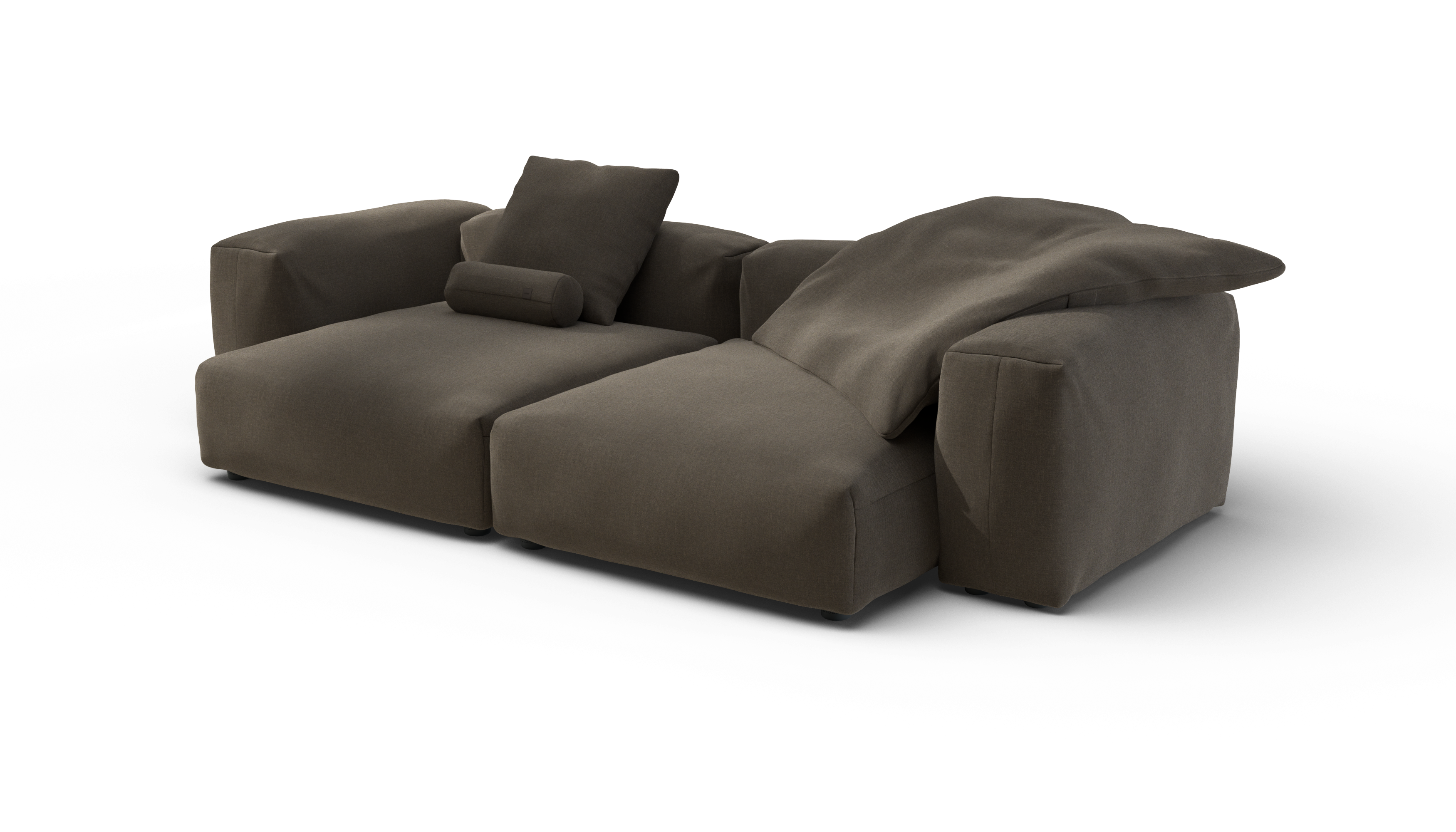vetsak Sofa Set 02 XLarge divano modulare marrone