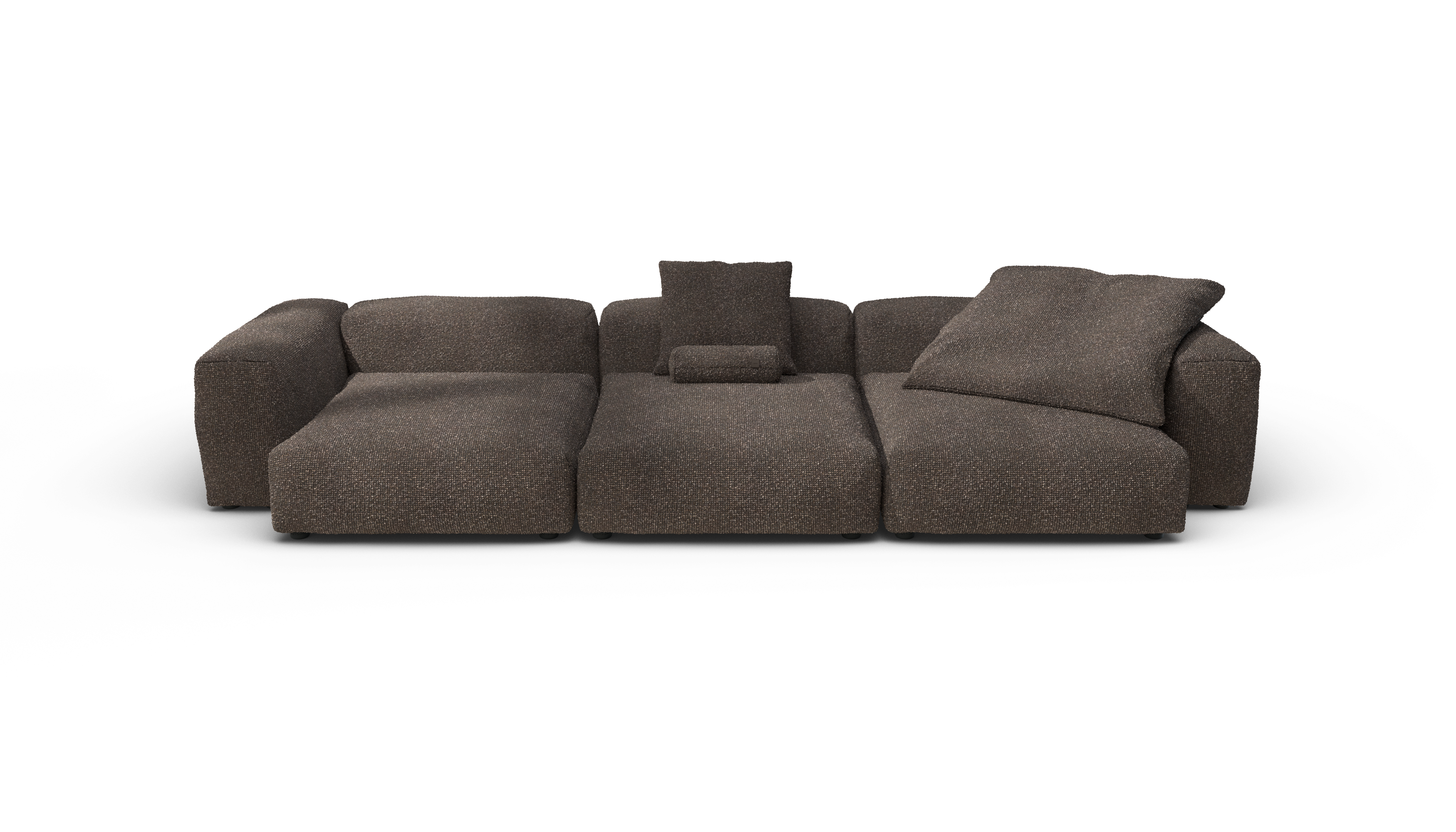 vetsak Nub Sofa Set 05 divano angolare noce 377x136 a L