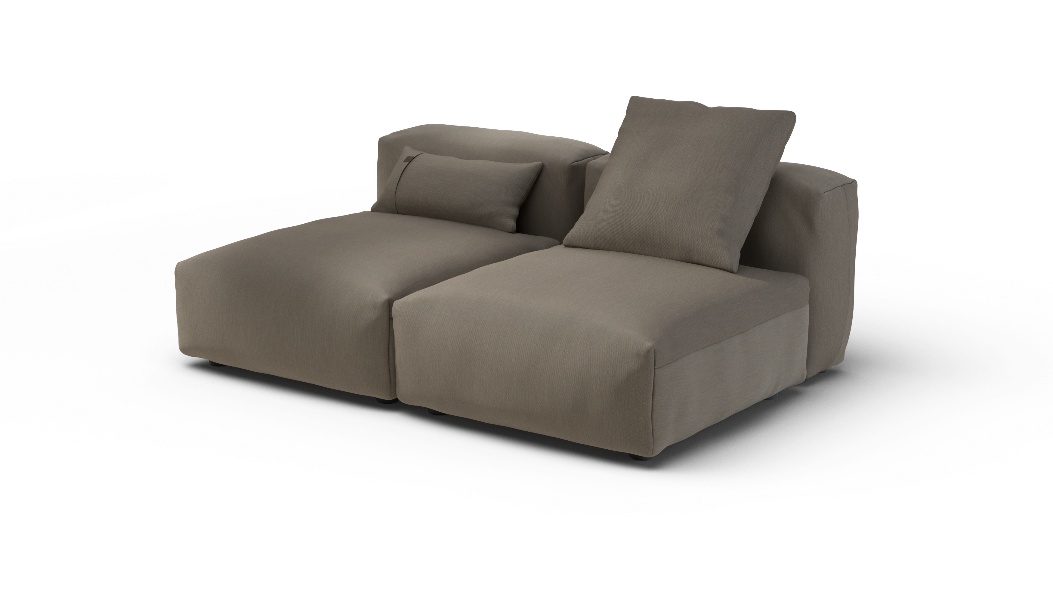vetsak Sofa Set 01 Medium divano modulare driftwood 168x115