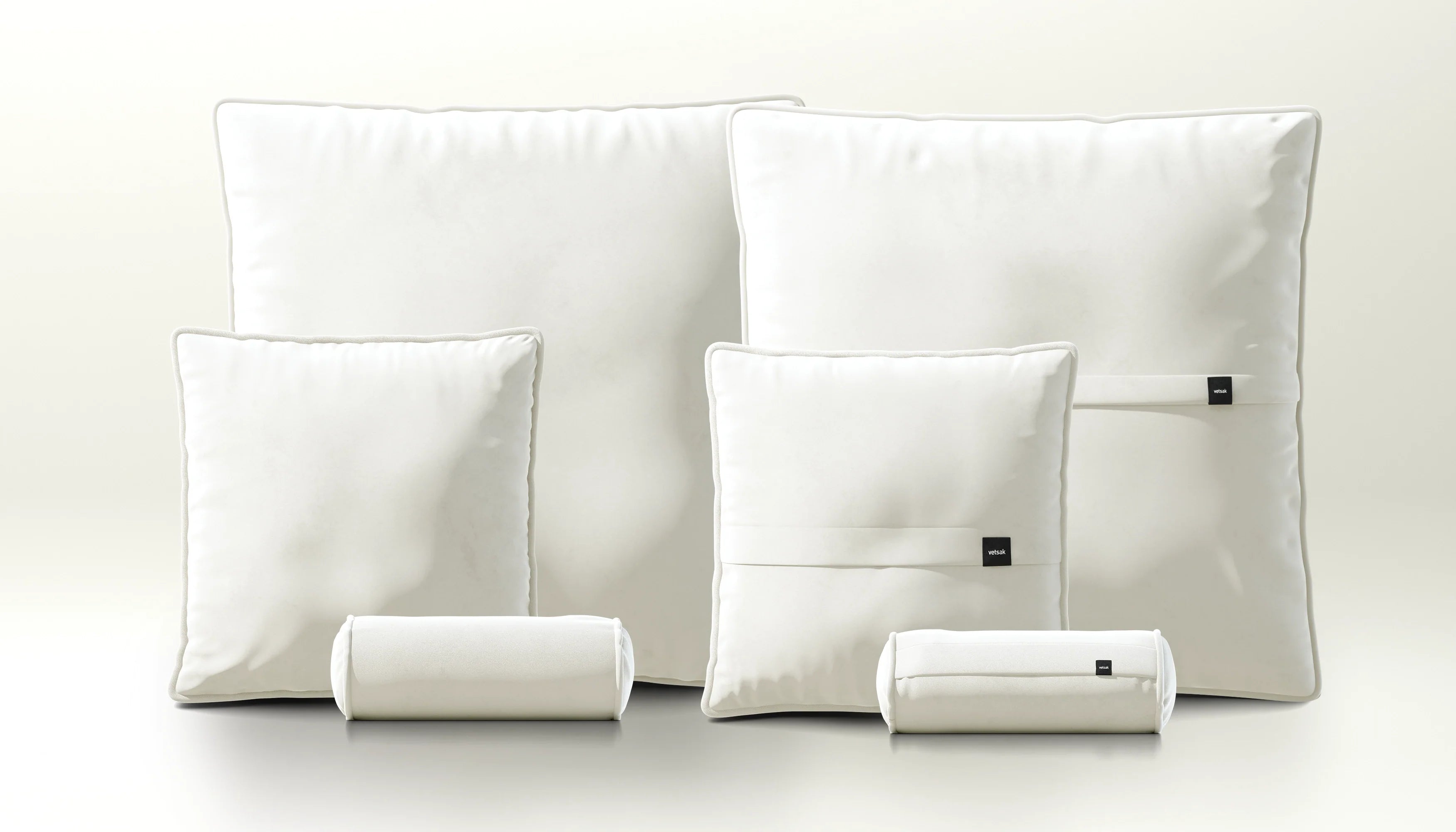 vetsak Suave Pillow Set 3 set cuscini pearl 3 pezzi morbido