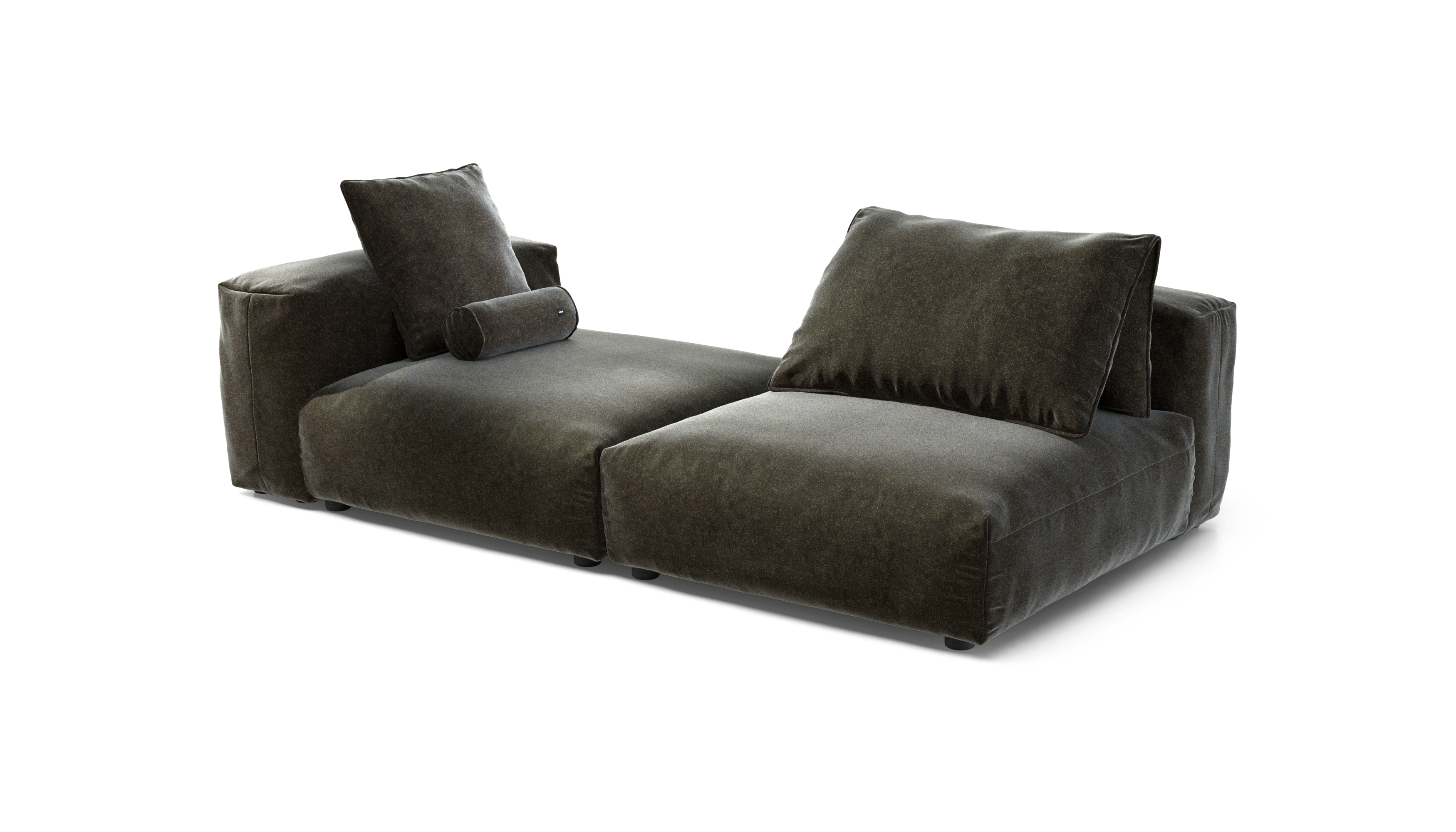 vetsak Sofa Set 01 XLarge divano Suave antracite 3,5 posti