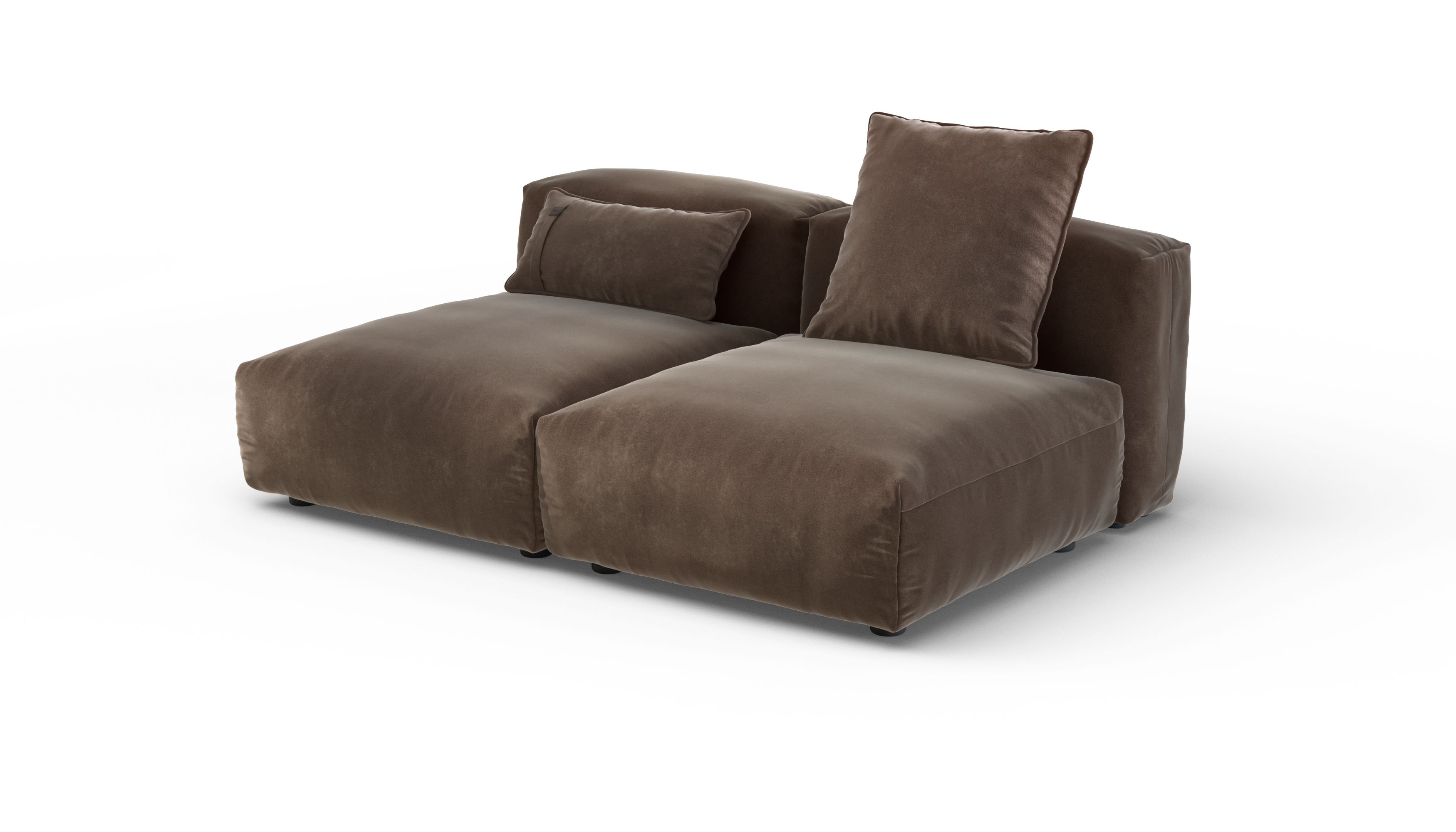 vetsak Sofa Set 01 Medium divano modulare espresso 168x115