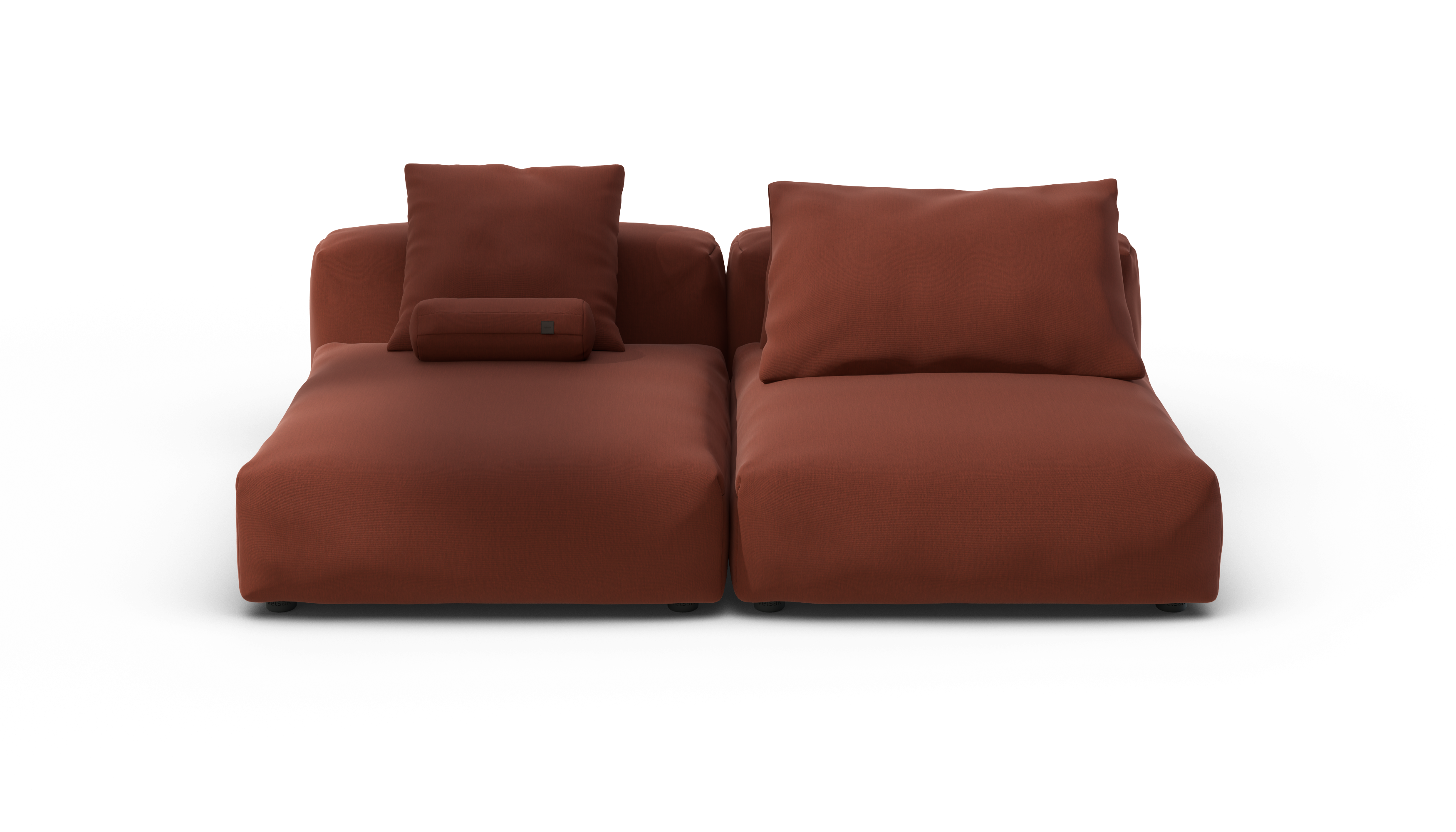 vetsak Set 01 XL divano esterno zafferano Terrain 210x136