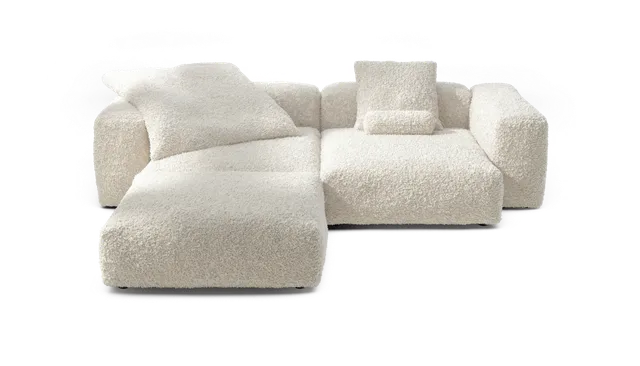 vetsak Set 03 divano componibile crema Doodle 272x220