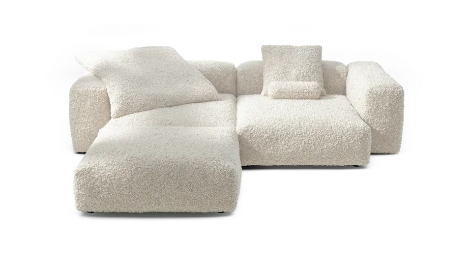 vetsak Set 03 divano componibile crema Doodle 272x220