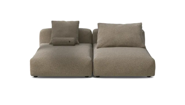 vetsak Sofa Set 01 XLarge divano modulare Loop Loop Taupe 3,5 posti