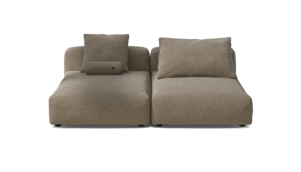 vetsak Sofa Set 01 XLarge divano modulare Loop Loop Taupe 3,5 posti