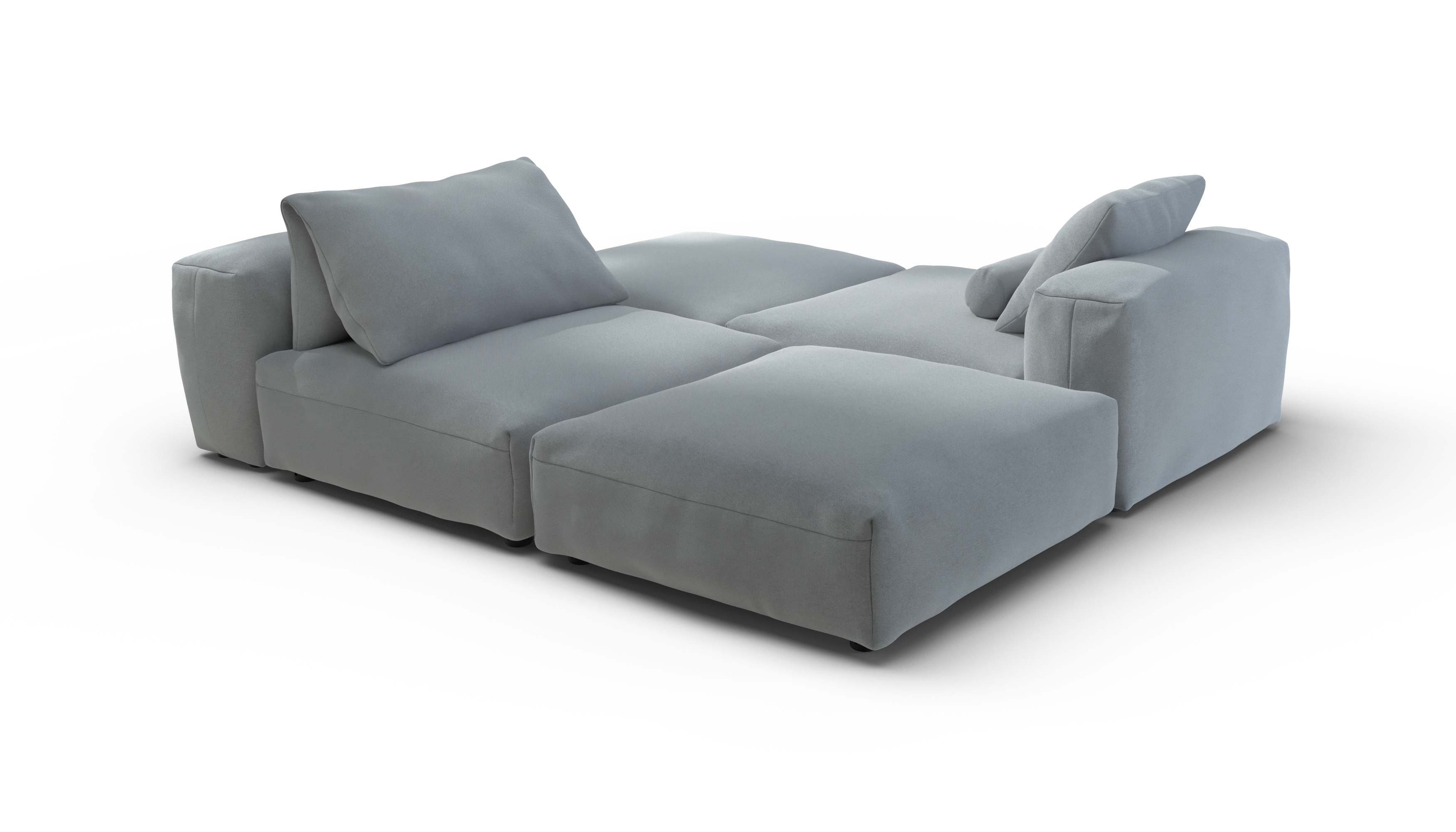 vetsak Sofa Set 08 Daybed divano turchese 210x241 da esterno