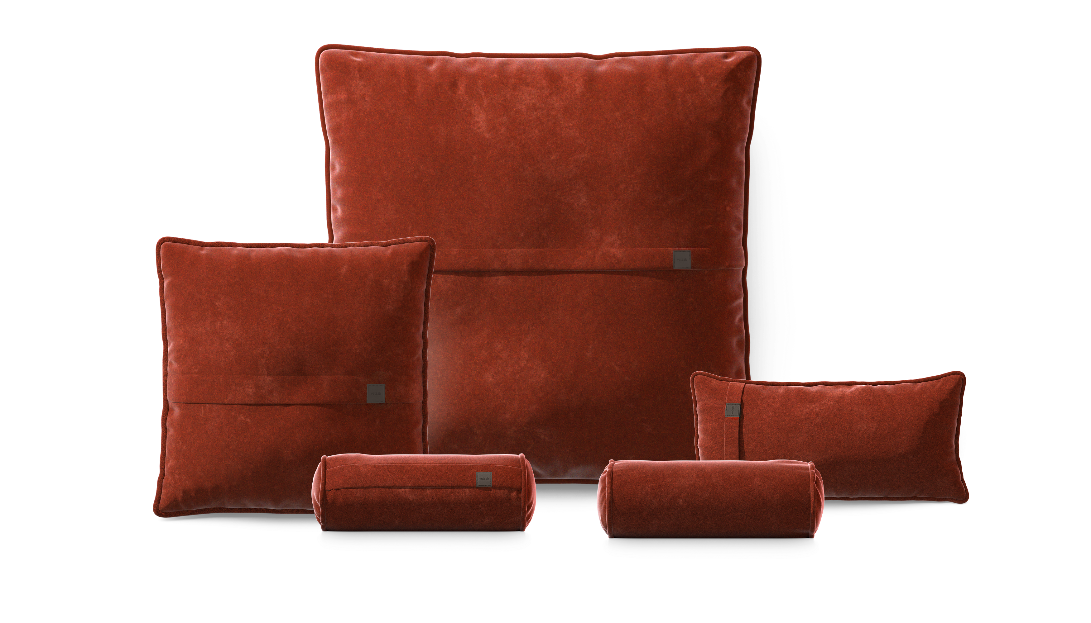 vetsak Pillow Set 4 set cuscini Suave zafferano