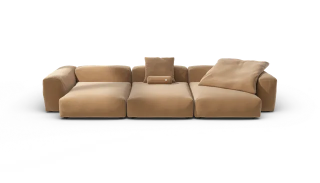 vetsak Pique Sofa Set 05 divano angolare wheat 5 posti