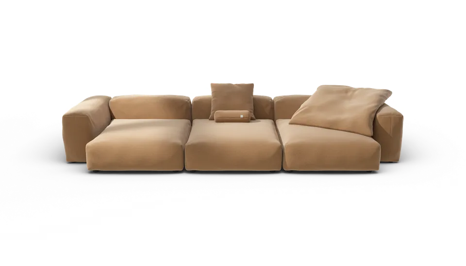 vetsak Pique Sofa Set 05 divano angolare wheat 5 posti