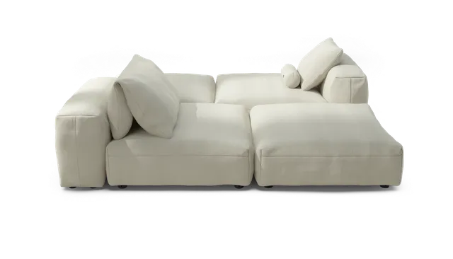 vetsak Sofa Set 08 Daybed divano esterno creme 210x241