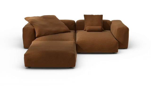 vetsak Sofa Set 03 divano angolare Pebble Sundried 4 posti