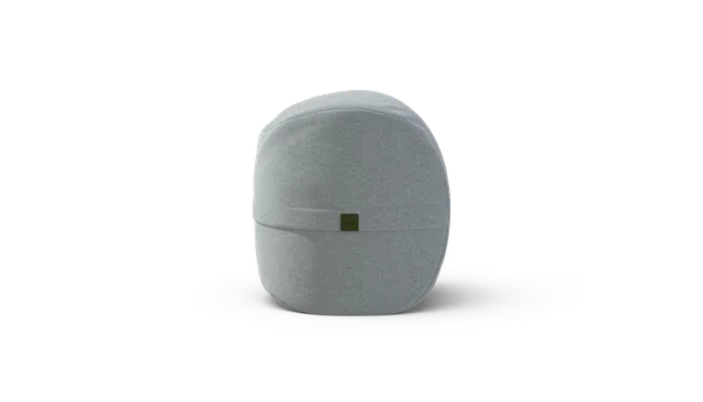 vetsak Footsak pouf turchese piqué da esterno