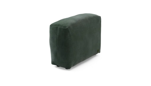 vetsak Sofa Side Medium modulo divano Cord Velour verde 84x31