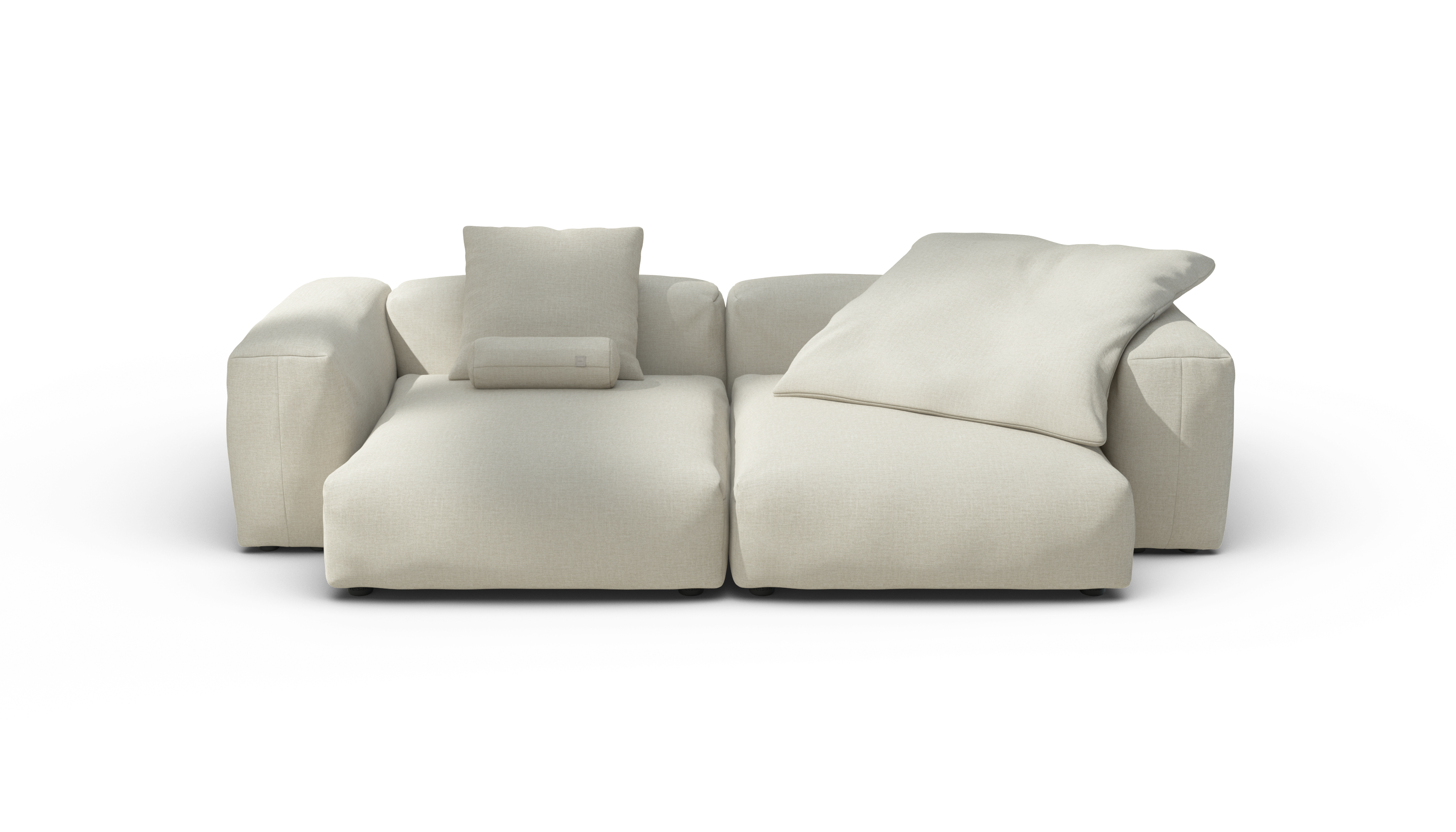 vetsak Sofa Set 02 XLarge divano ecru 272x136 modulare