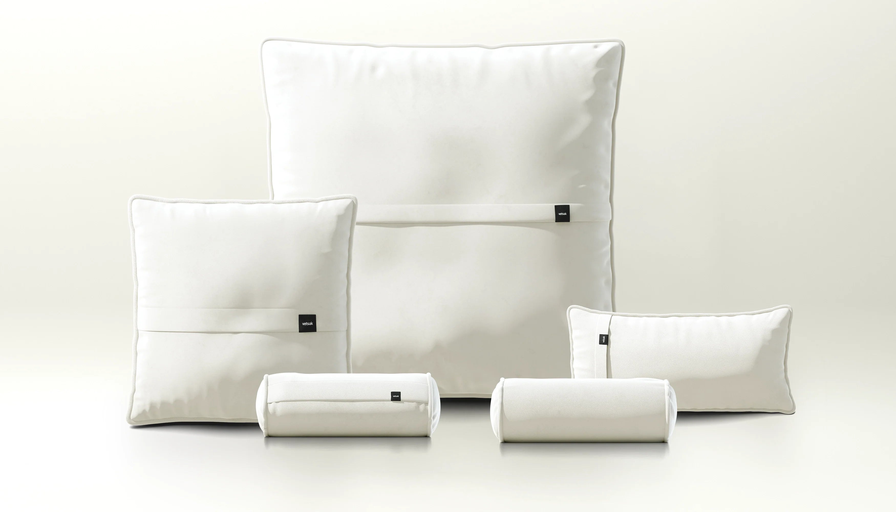 vetsak Pillow Set 4 cuscini Suave perla