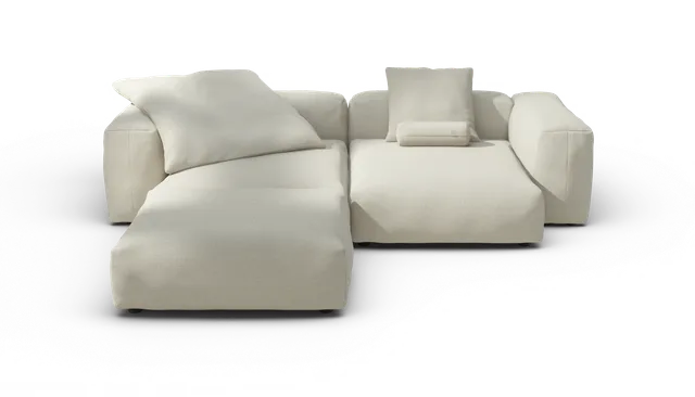 Vetsak Sofa Set 03 divano angolare 272x220 ecru
