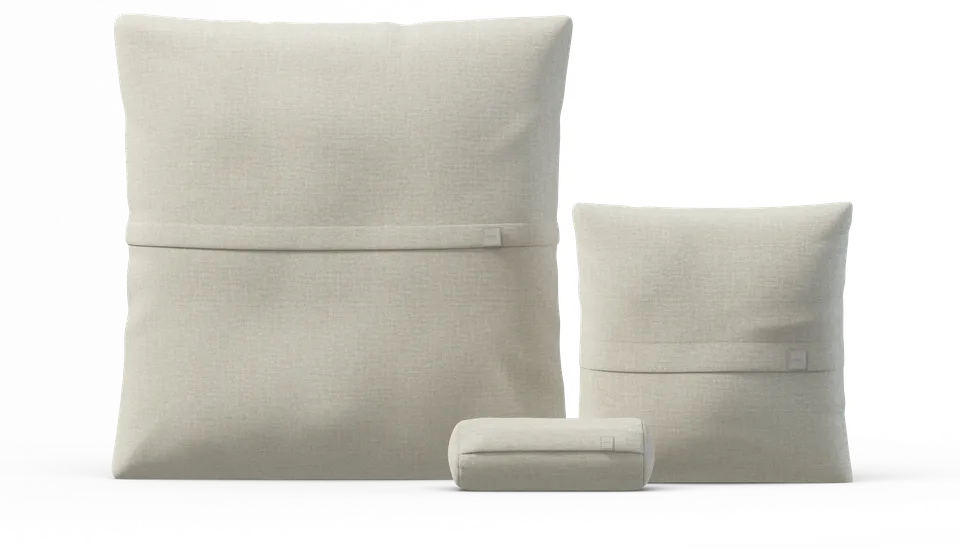 vetsak Pillow Set 2 set cuscini ecru breeze