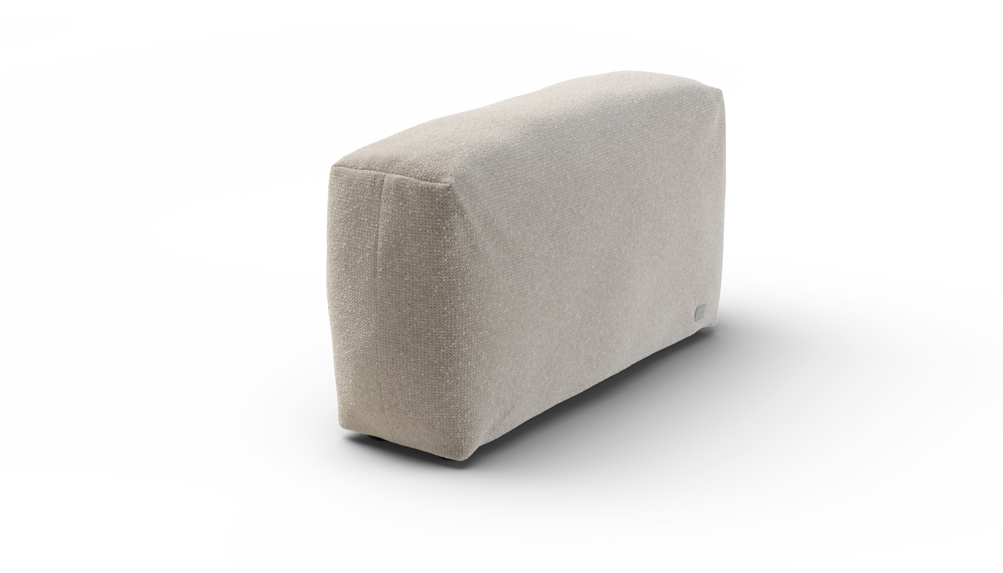 vetsak Sofa Side Large modulo divano bracciolo Nub crema