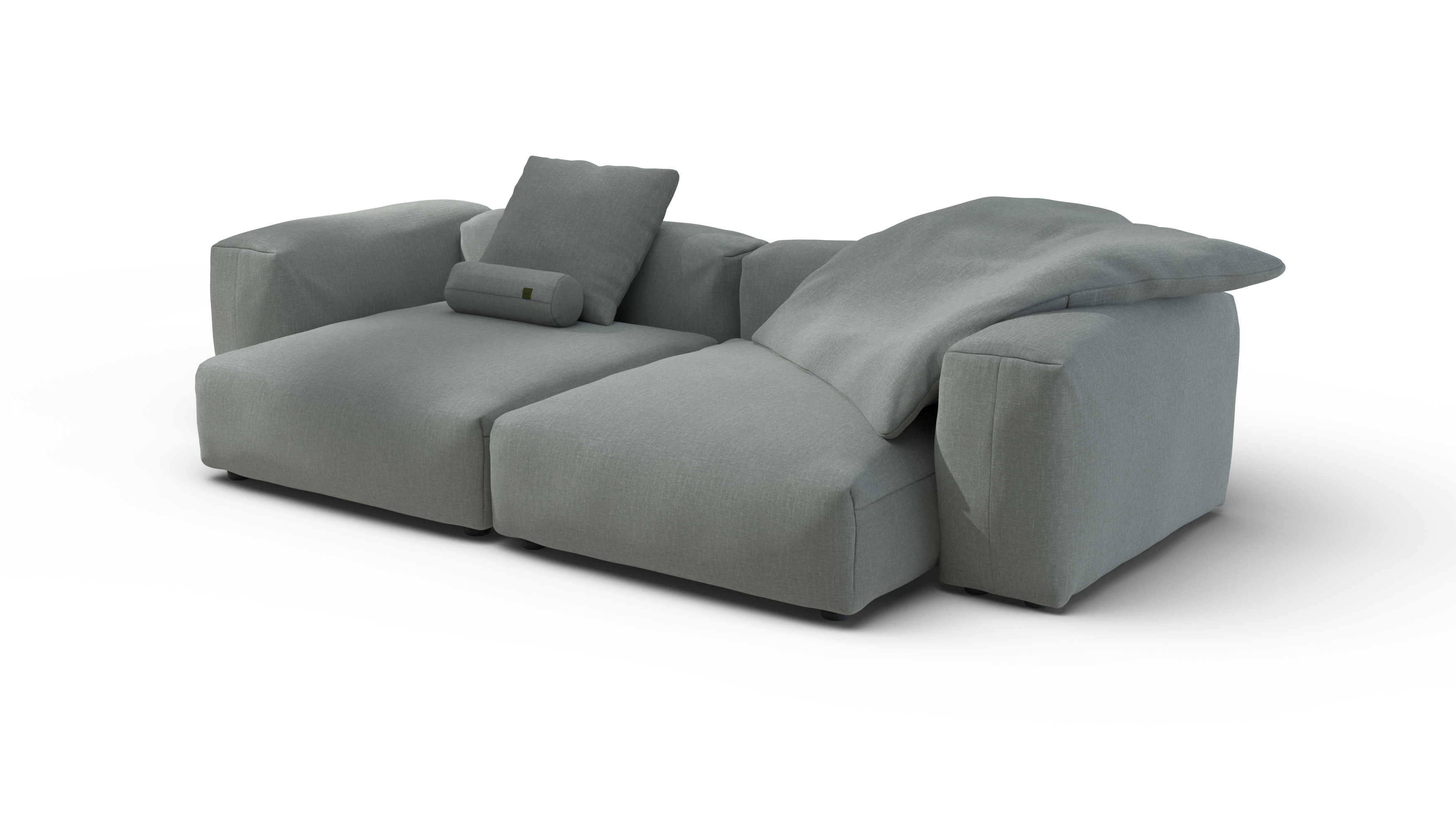 vetsak Sofa Set 02 XL divano modulare Breeze salvia