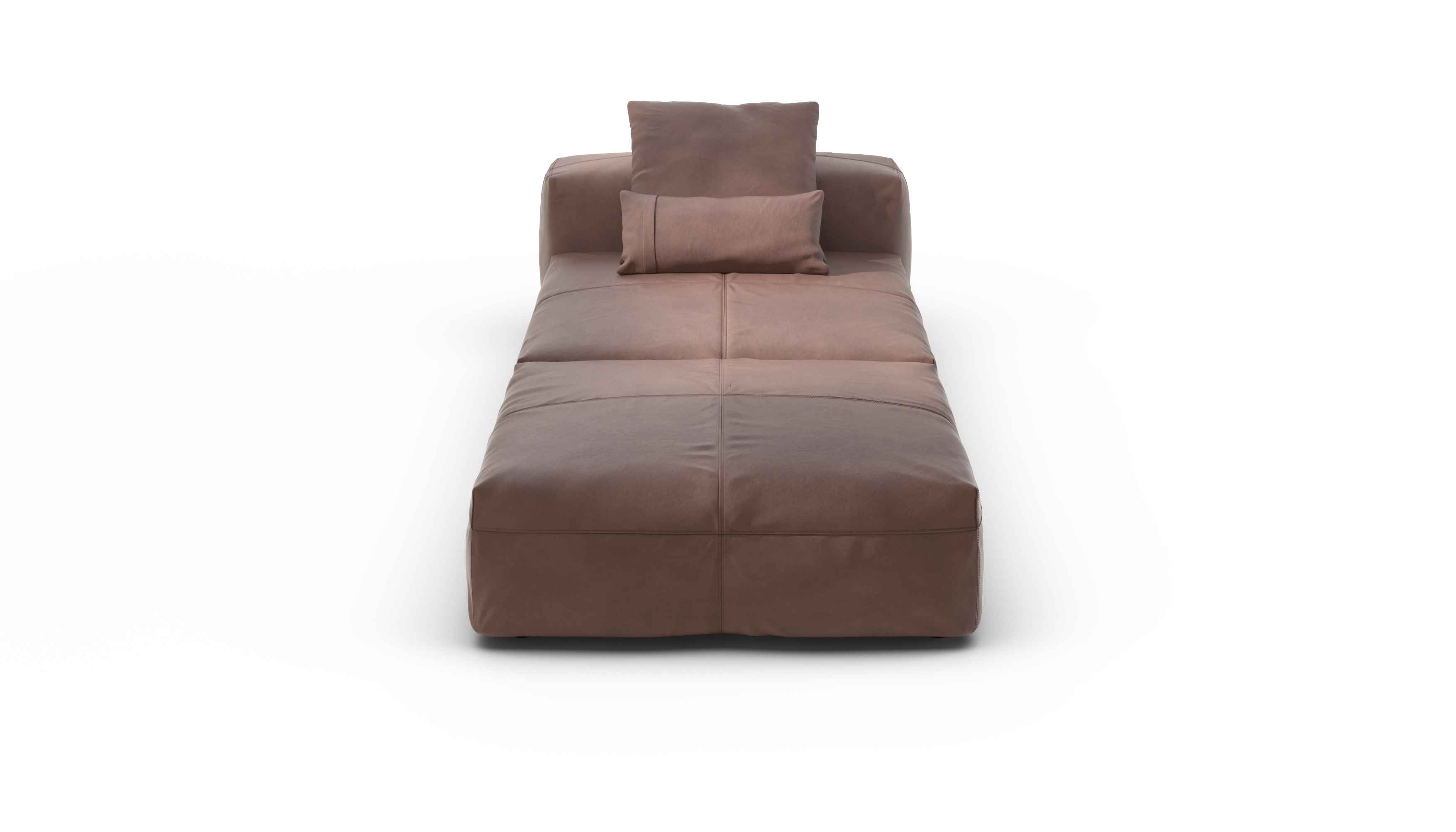 vetsak Sofa Set 07 Sun Lounger divano pelle stone