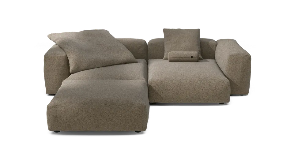 vetsak Sofa Set 03 divano angolare modulare tortora 272x220
