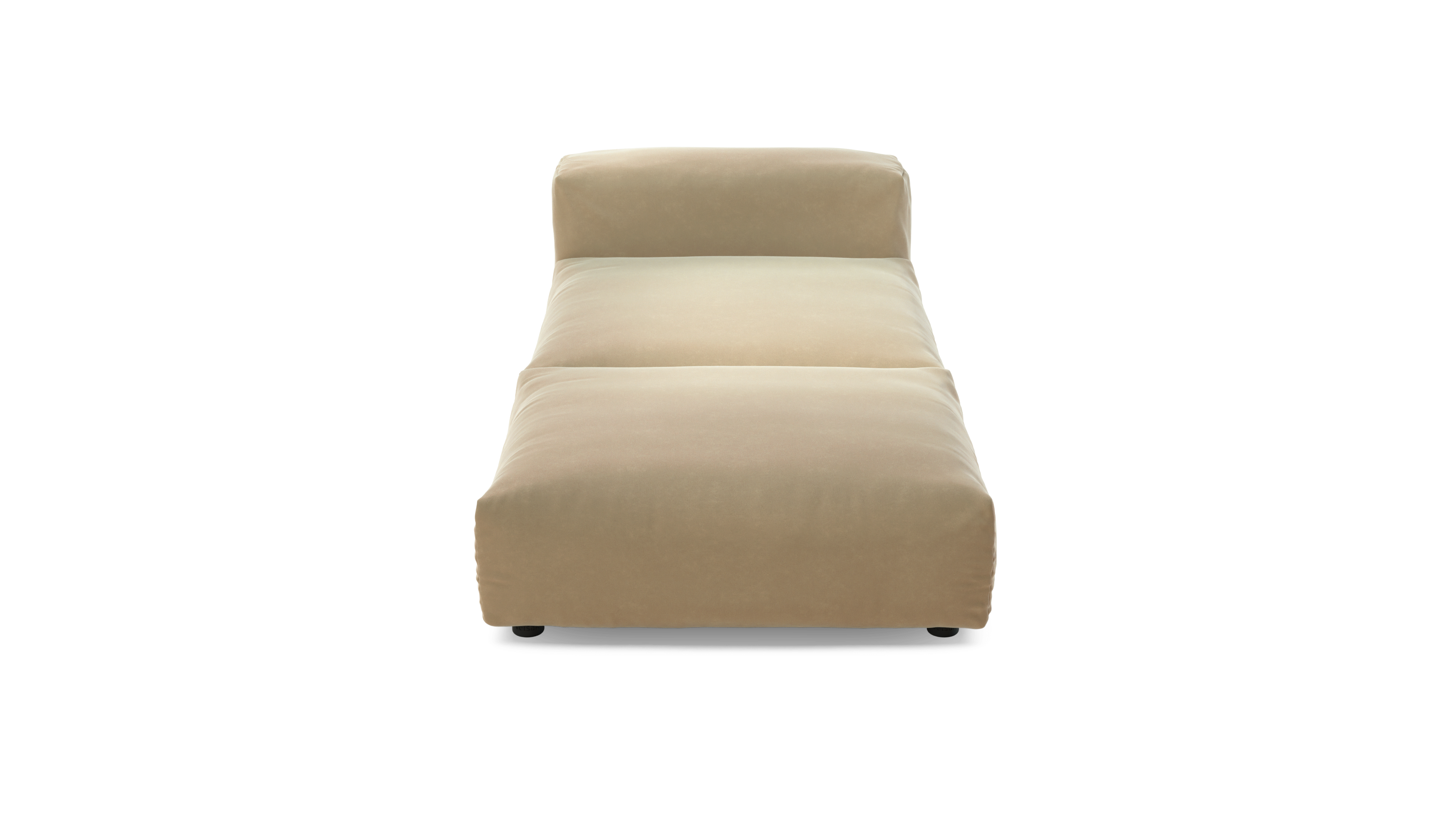 vetsak Sofa Set 07 Sun Lounger divano suave creme 105x220