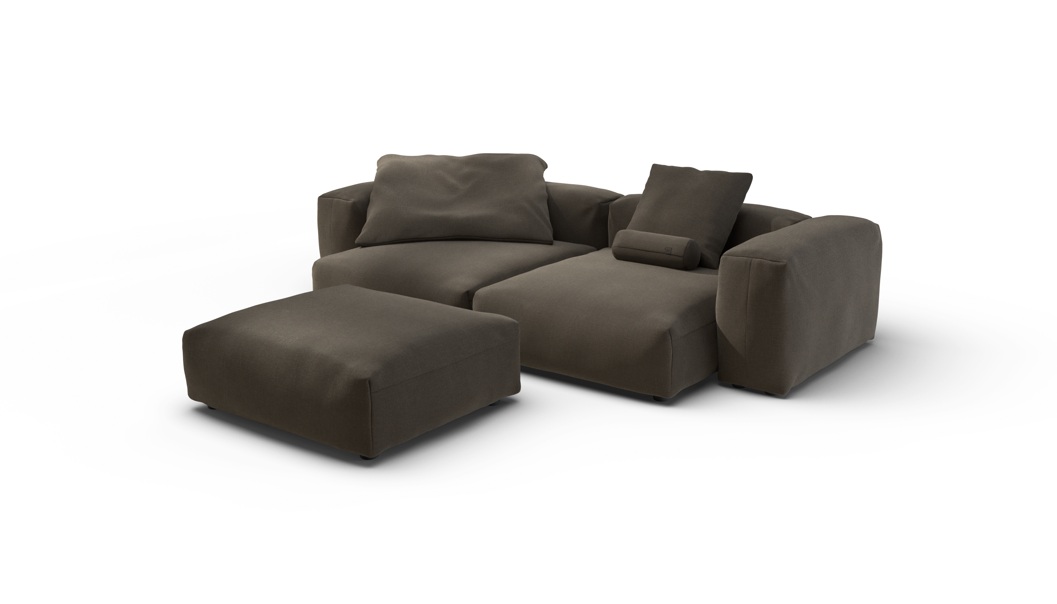 vetsak Sofa Set 03 divano angolare marrone 272x220