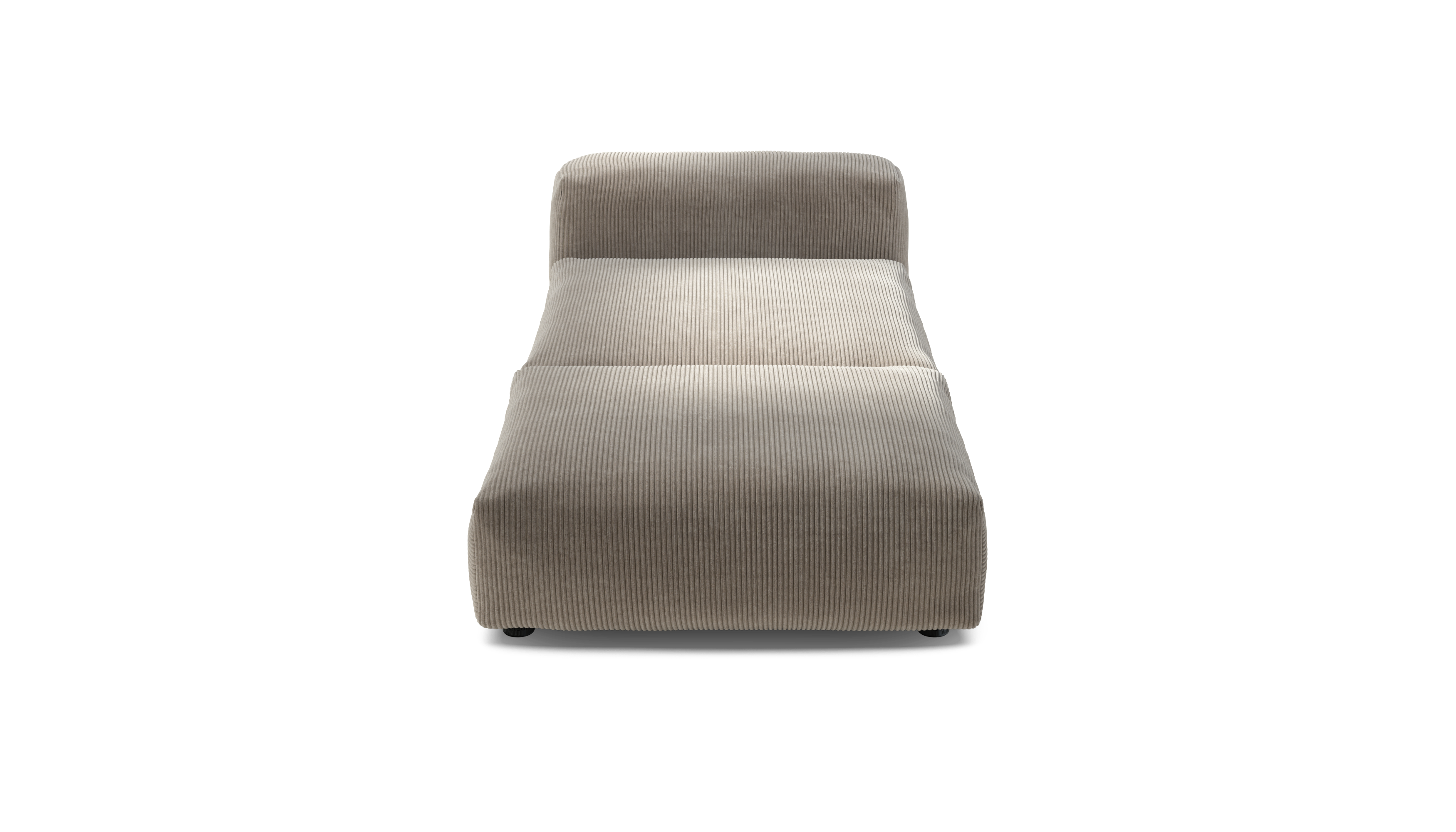 vetsak Set 07 Sun Lounger chaise longue 2 posti platino
