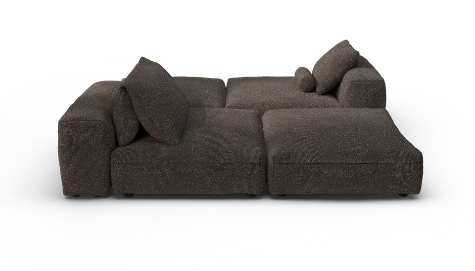 vetsak Sofa Set 08 Daybed divano modulare 6 posti nub noce