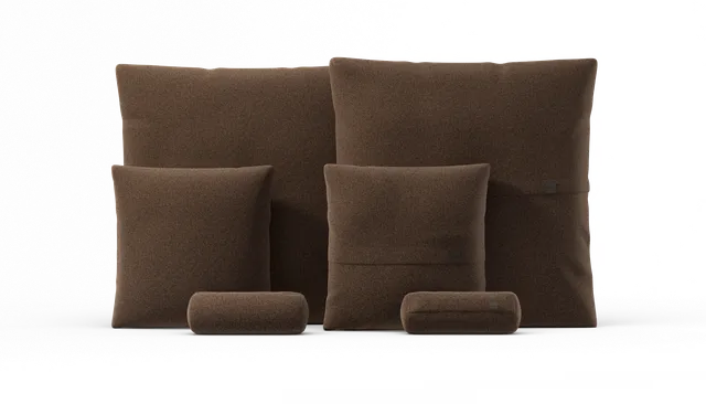 vetsak Pillow Set 3 set 6 cuscini pebble umber grande
