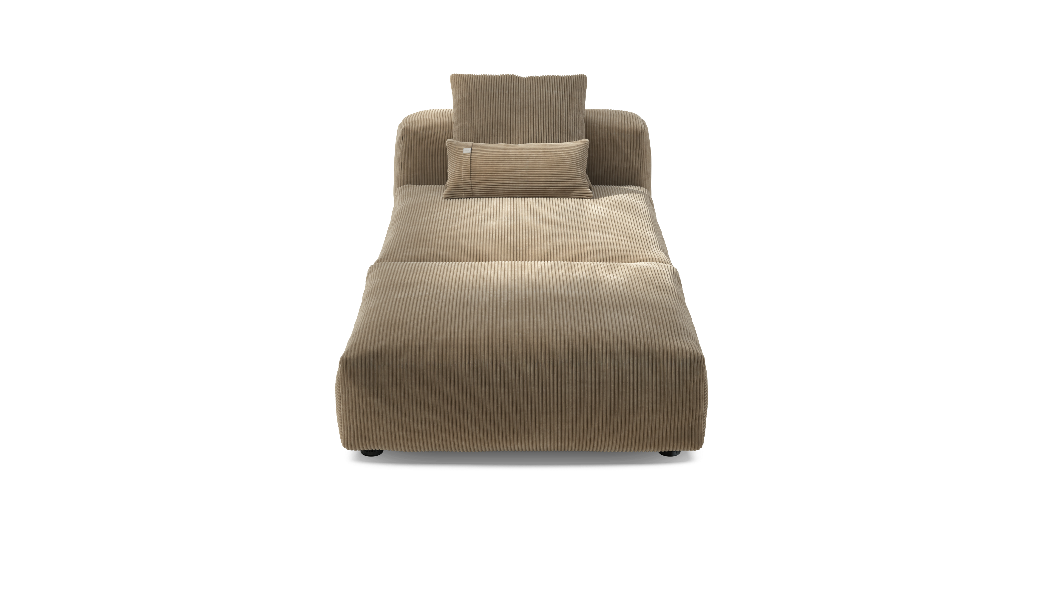 vetsak Set 07 Sun Lounger divano 2 posti sabbia