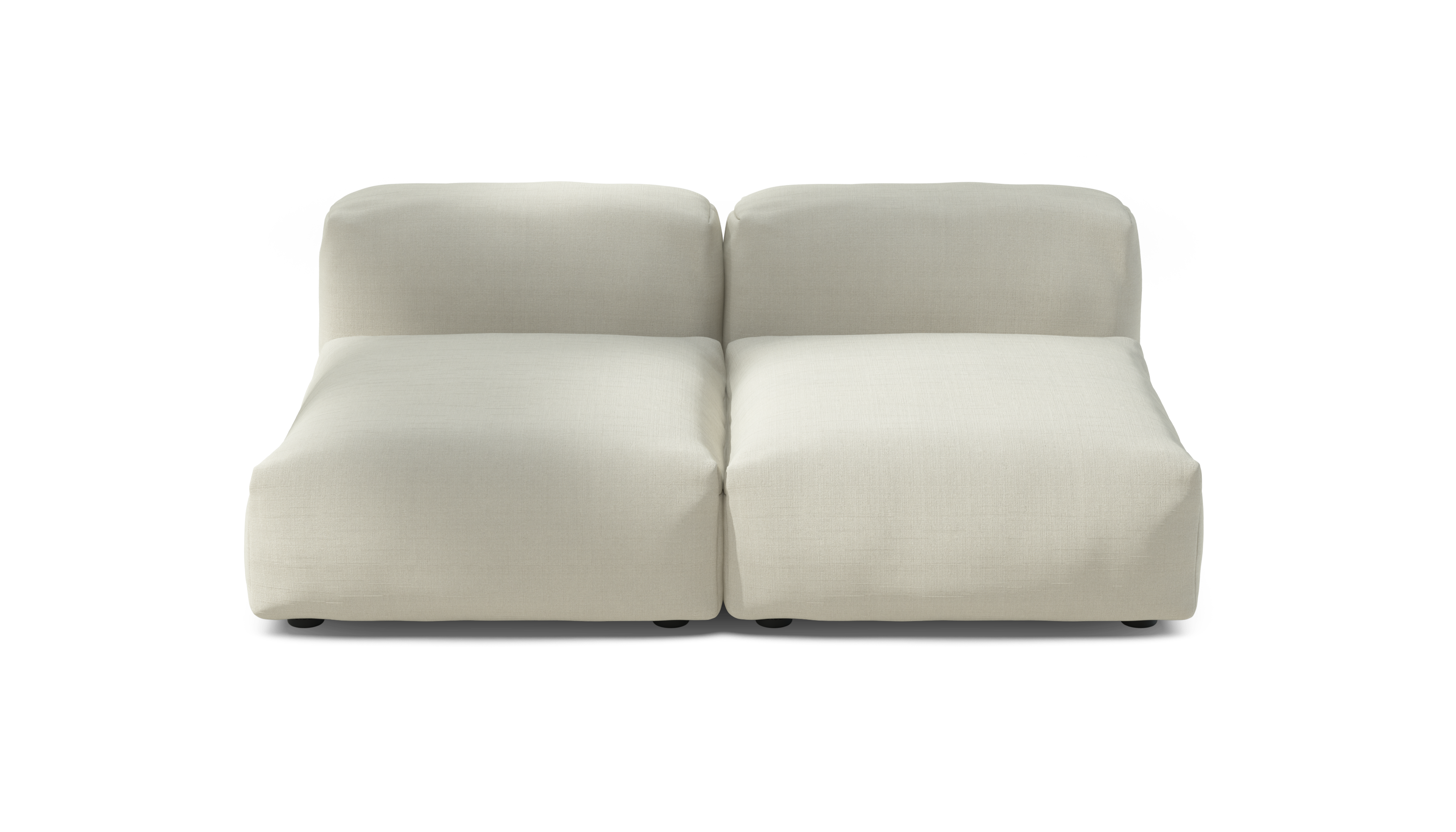 vetsak Sofa Set 01 Medium divano crema in pique