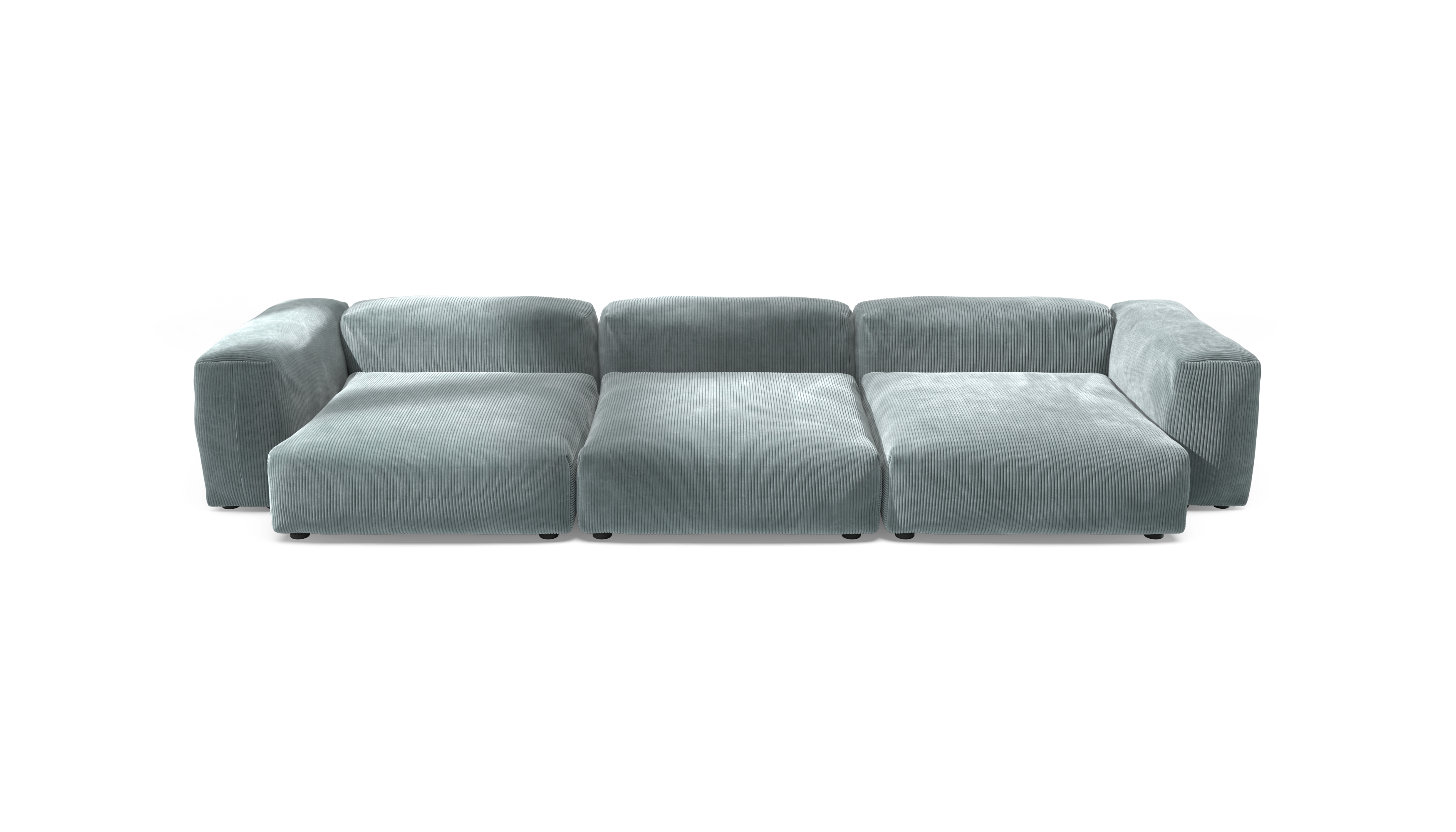 vetsak Sofa Set 05 divano angolare Mint Cord Velour