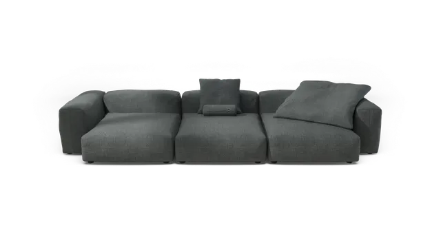 vetsak Sofa Set 05 divano 5 posti grigio scuro