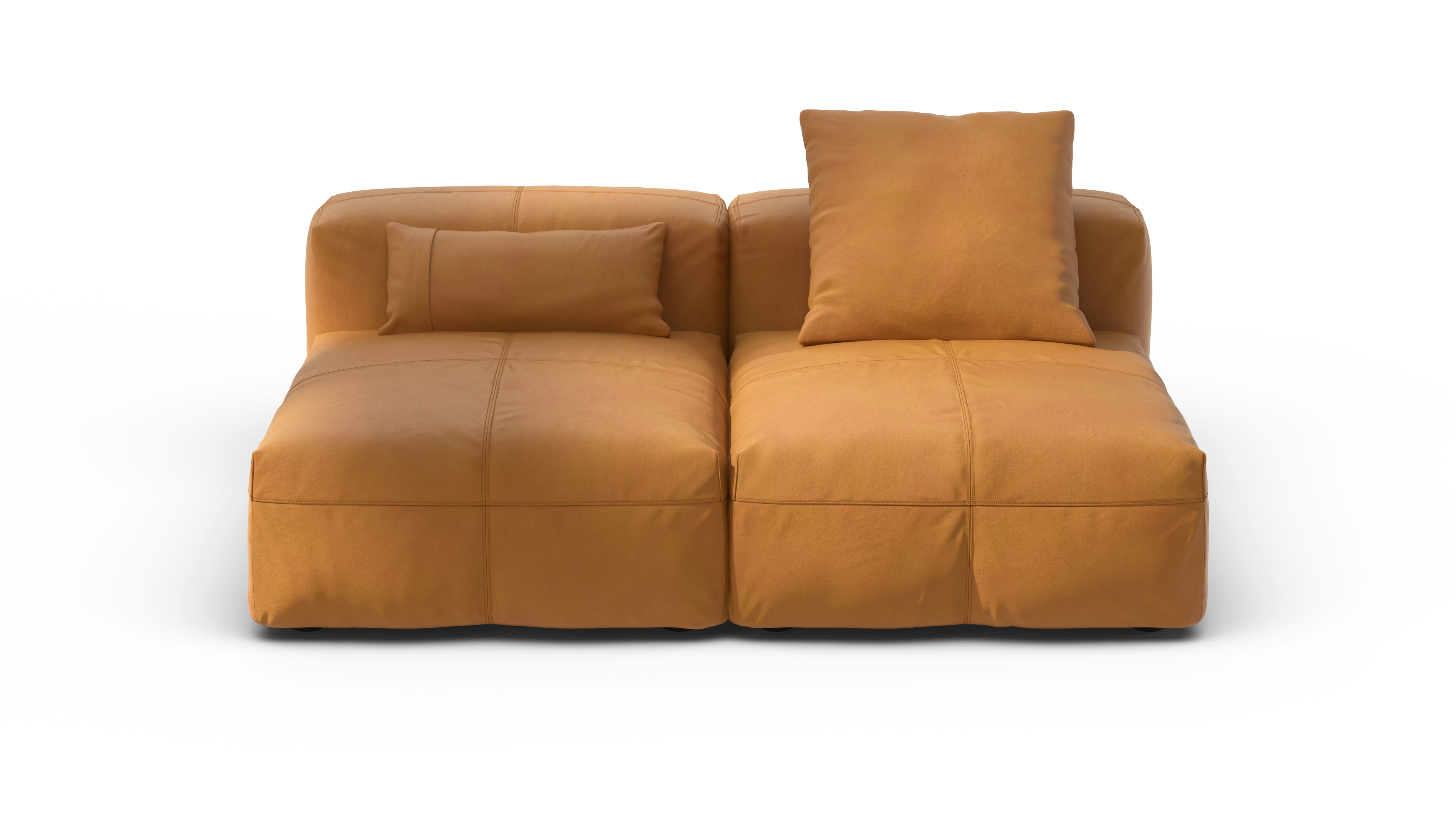 vetsak Sofa Set 01 M divano 3 posti marrone pelle