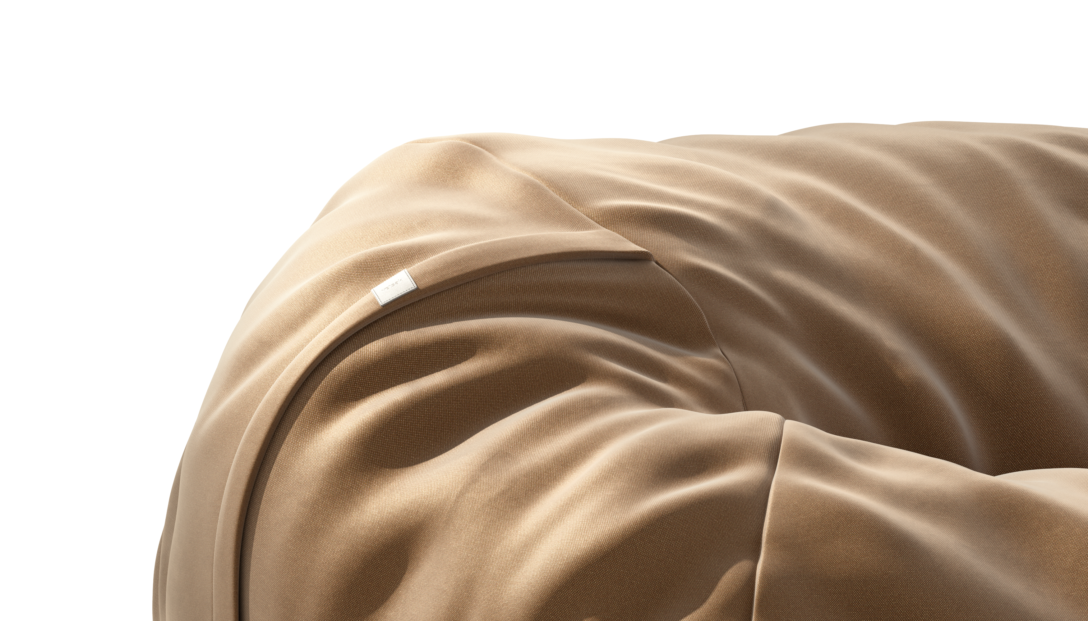 vetsak Cover Beanbag Medium fodera pouf Pique grano