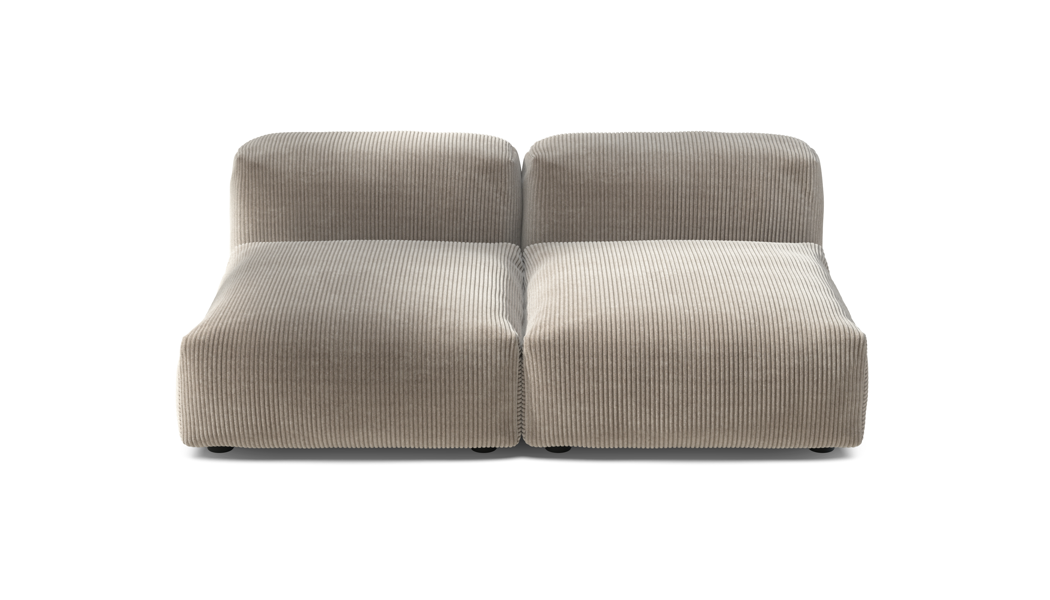 vetsak Sofa Set 01 Medium divano modulare platino 2,5 posti